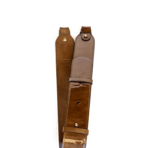 Bandoulière Vernis Courte Kaki Longueur 50 cm