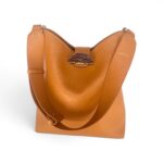 Sac Palmire Camel Bandoulière Camel Fermoir Authentique
