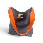 Sac Palmire Noire Band Orange